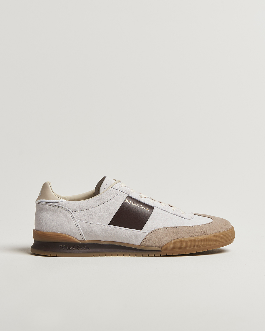Herren | PS Paul Smith Dover Running Sneaker White/Brown | PS Paul Smith | Dover Running Sneaker White/Brown
