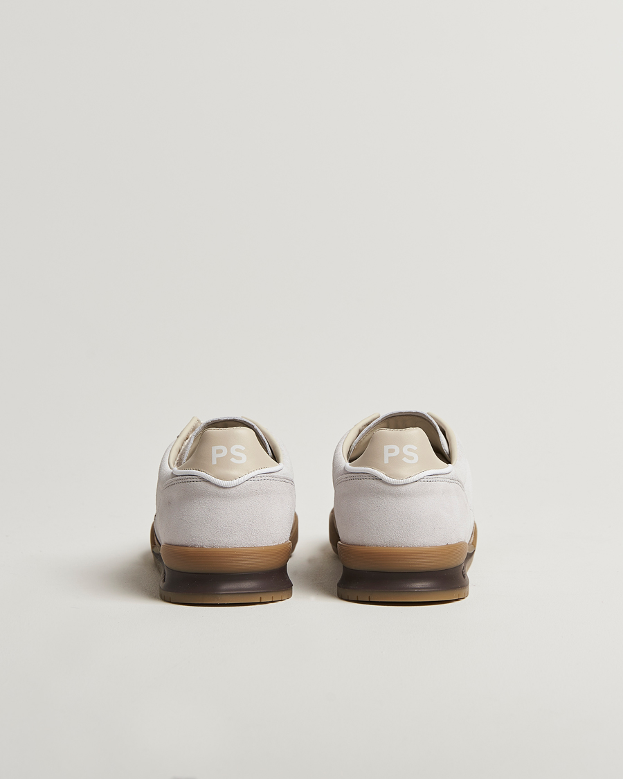 Herren | PS Paul Smith Dover Running Sneaker White/Brown | PS Paul Smith | Dover Running Sneaker White/Brown