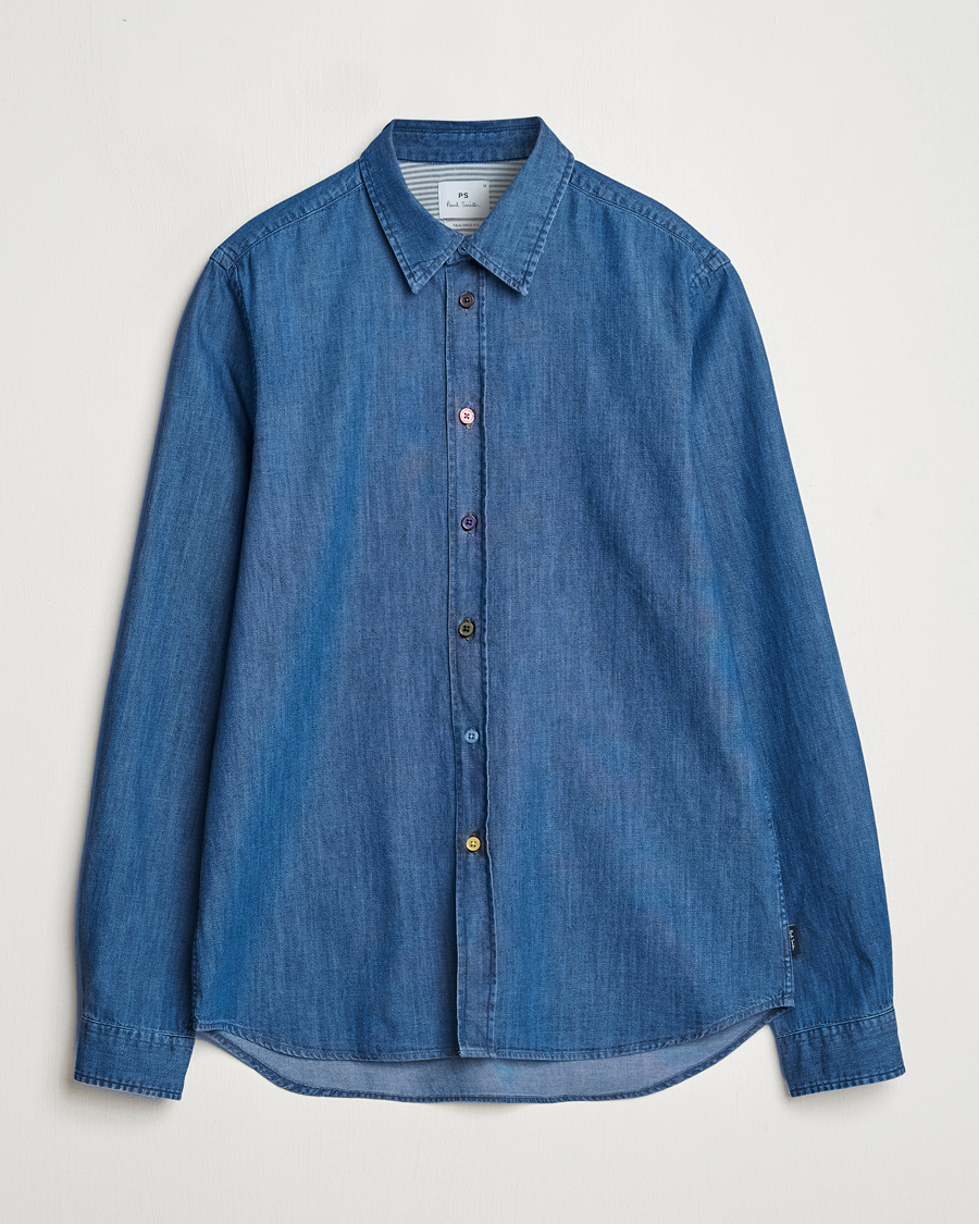 Herren | Hemden | PS Paul Smith | Tailored Fit Denim Shirt Blue