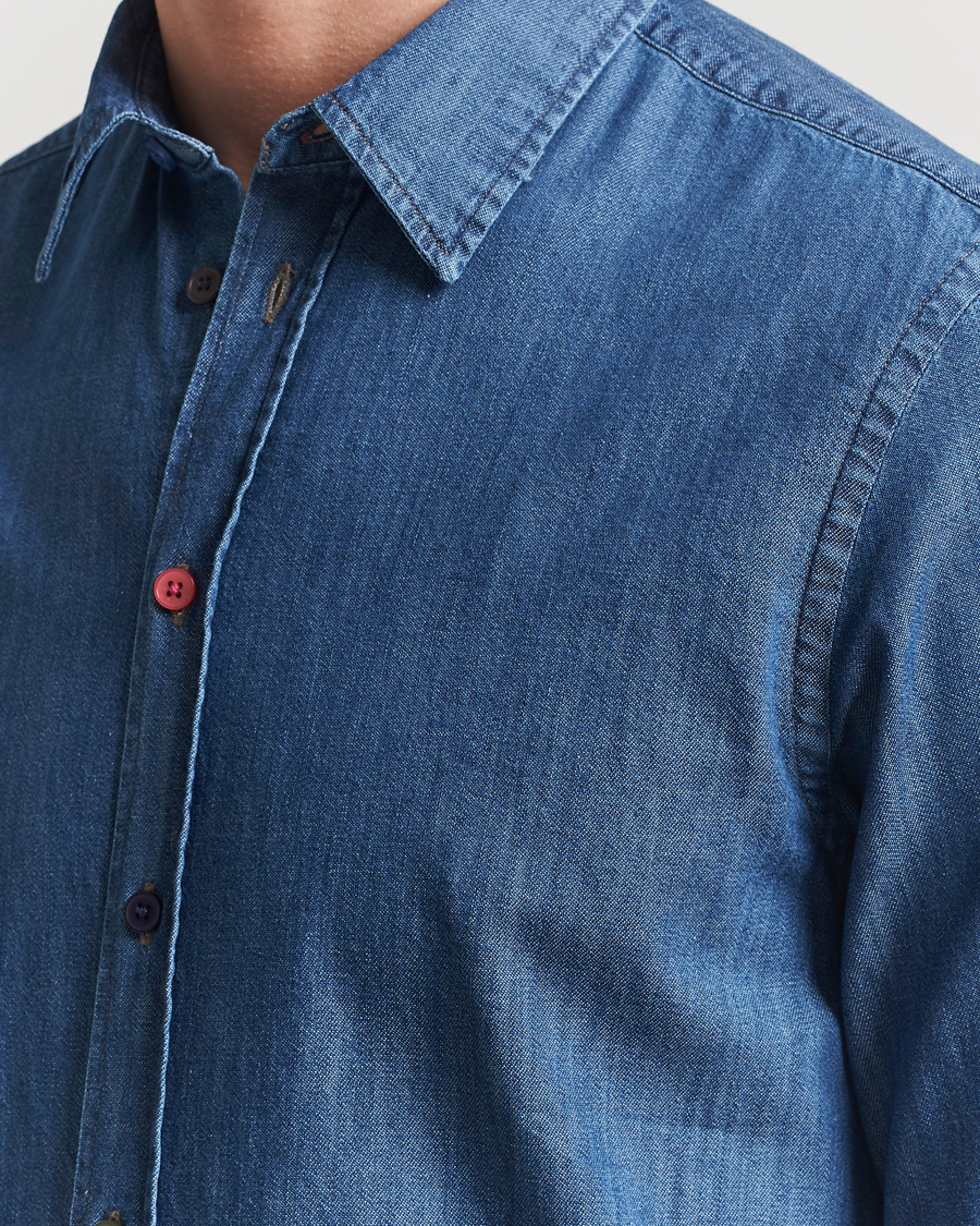 Herren | Hemden | PS Paul Smith | Tailored Fit Denim Shirt Blue