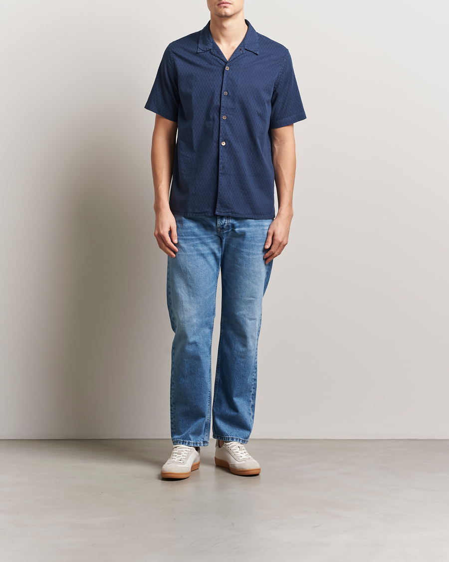Herren | Hemden | PS Paul Smith | Structured Short Sleeve Shirt Navy
