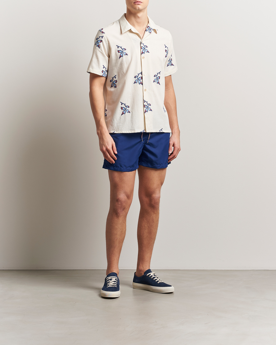 Herren | Hemden | PS Paul Smith | Flower Short Sleeve Shirt Off White