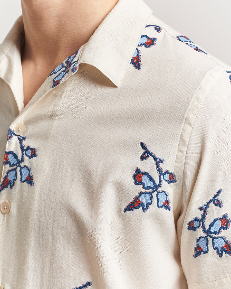 Herren | Hemden | PS Paul Smith | Flower Short Sleeve Shirt Off White