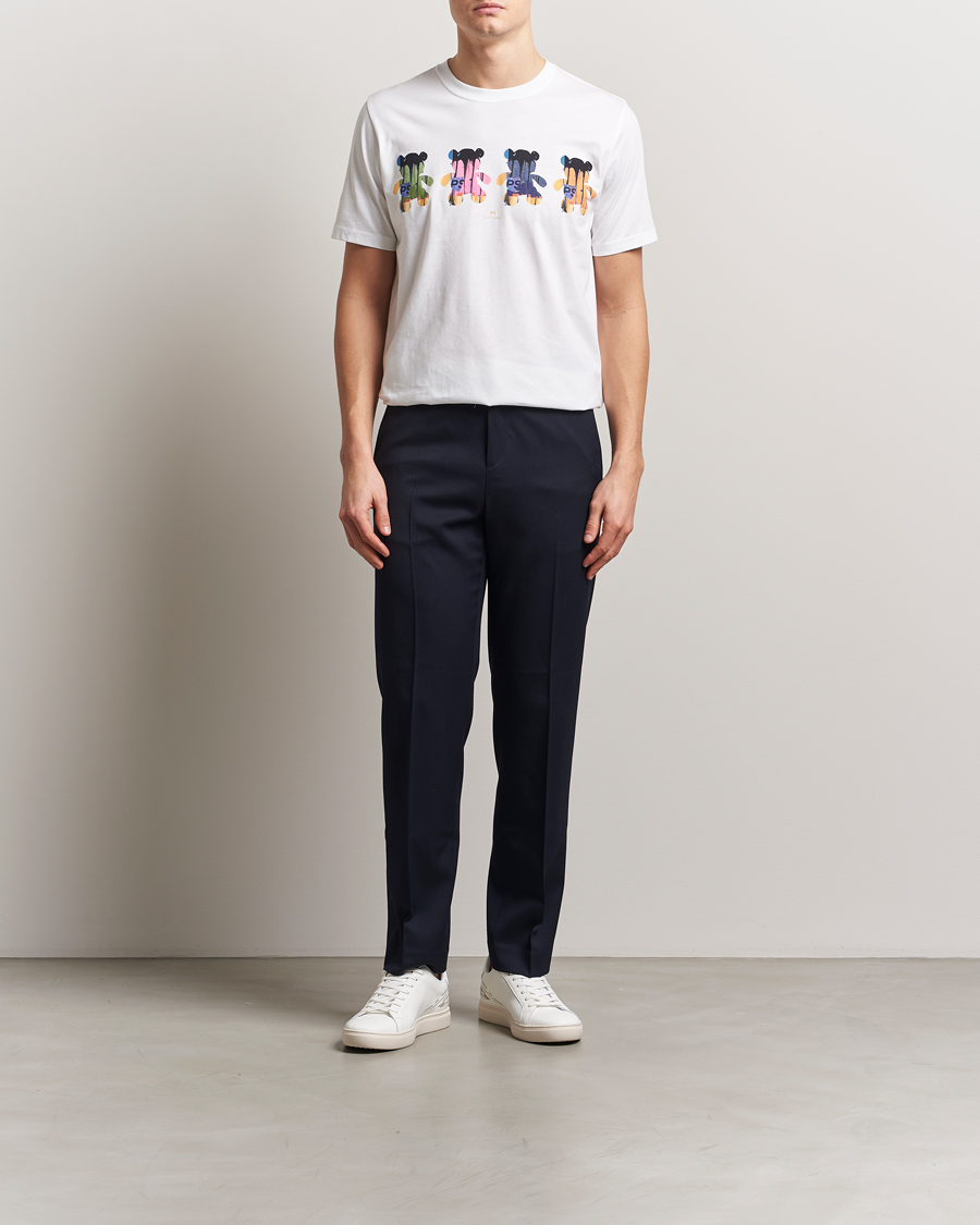 Herren | T-Shirts | PS Paul Smith | Teddy Printed T-Shirt White