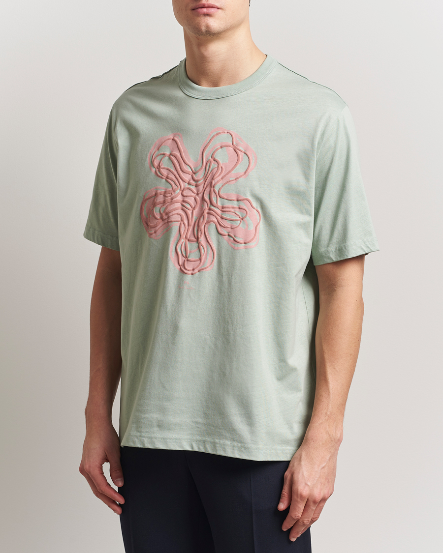 Herren | T-Shirts | PS Paul Smith | Yukka Printed T-Shirt Green
