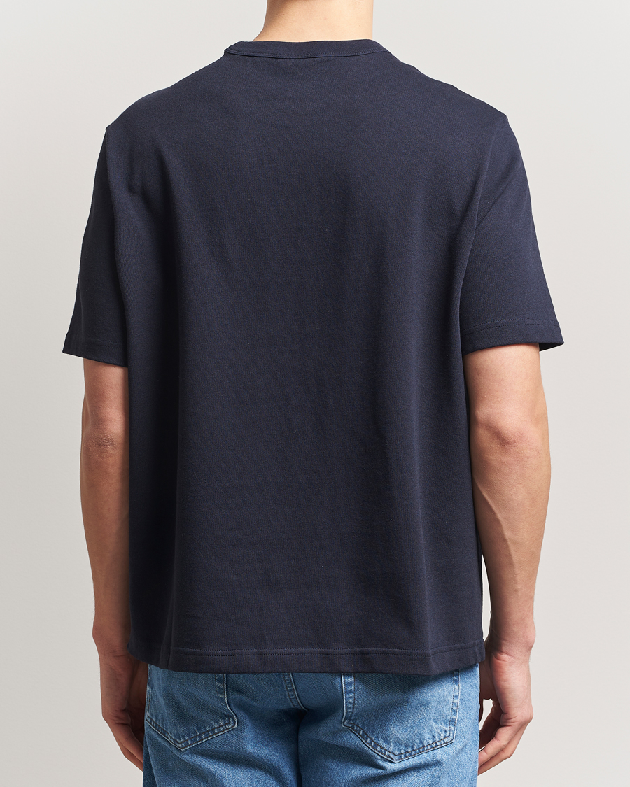 Herren | T-Shirts | PS Paul Smith | Stripe Printed T-Shirt Navy