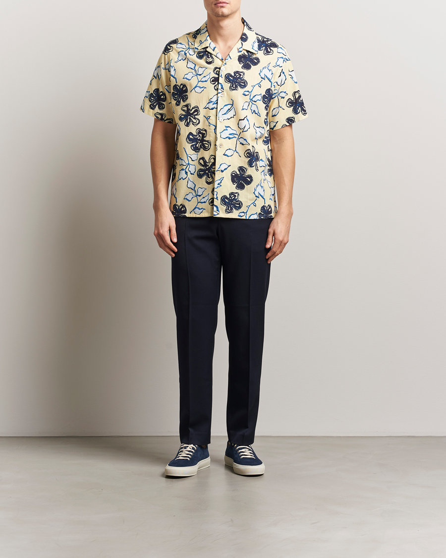 Herren | Hemden | PS Paul Smith | Floral Short Sleeve Shirt Yellow