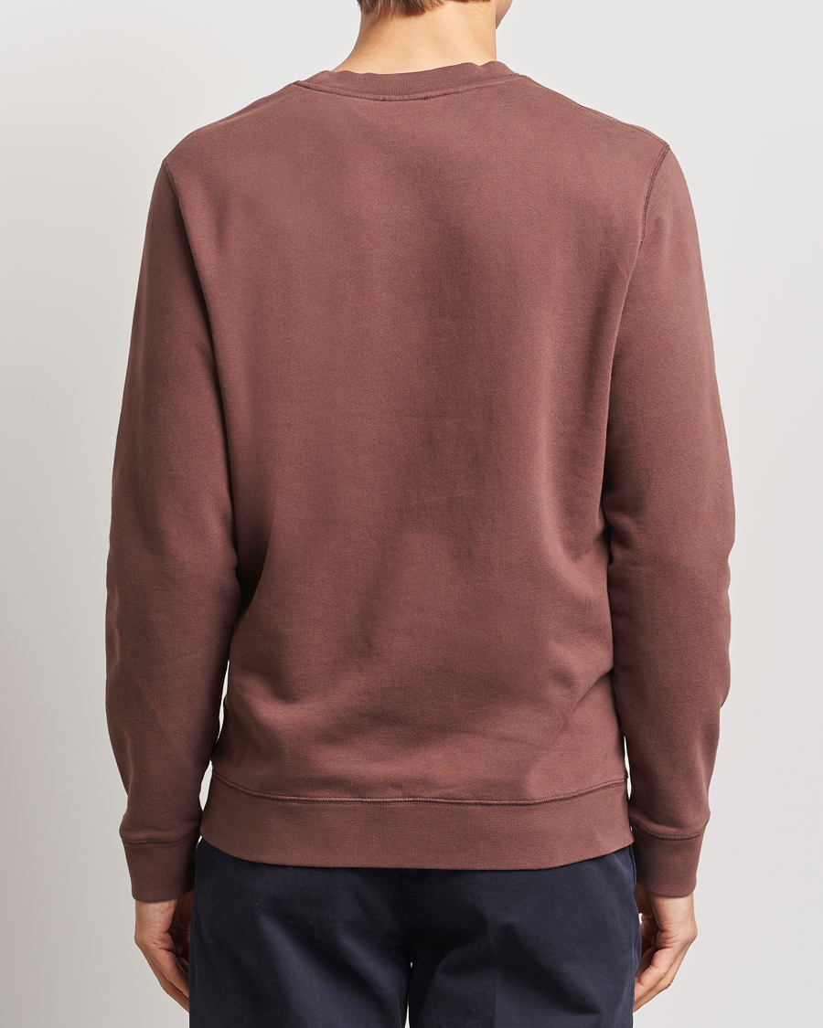 Herren | Pullover | Sunspel | Loopback Sweatshirt Cocoa Brown