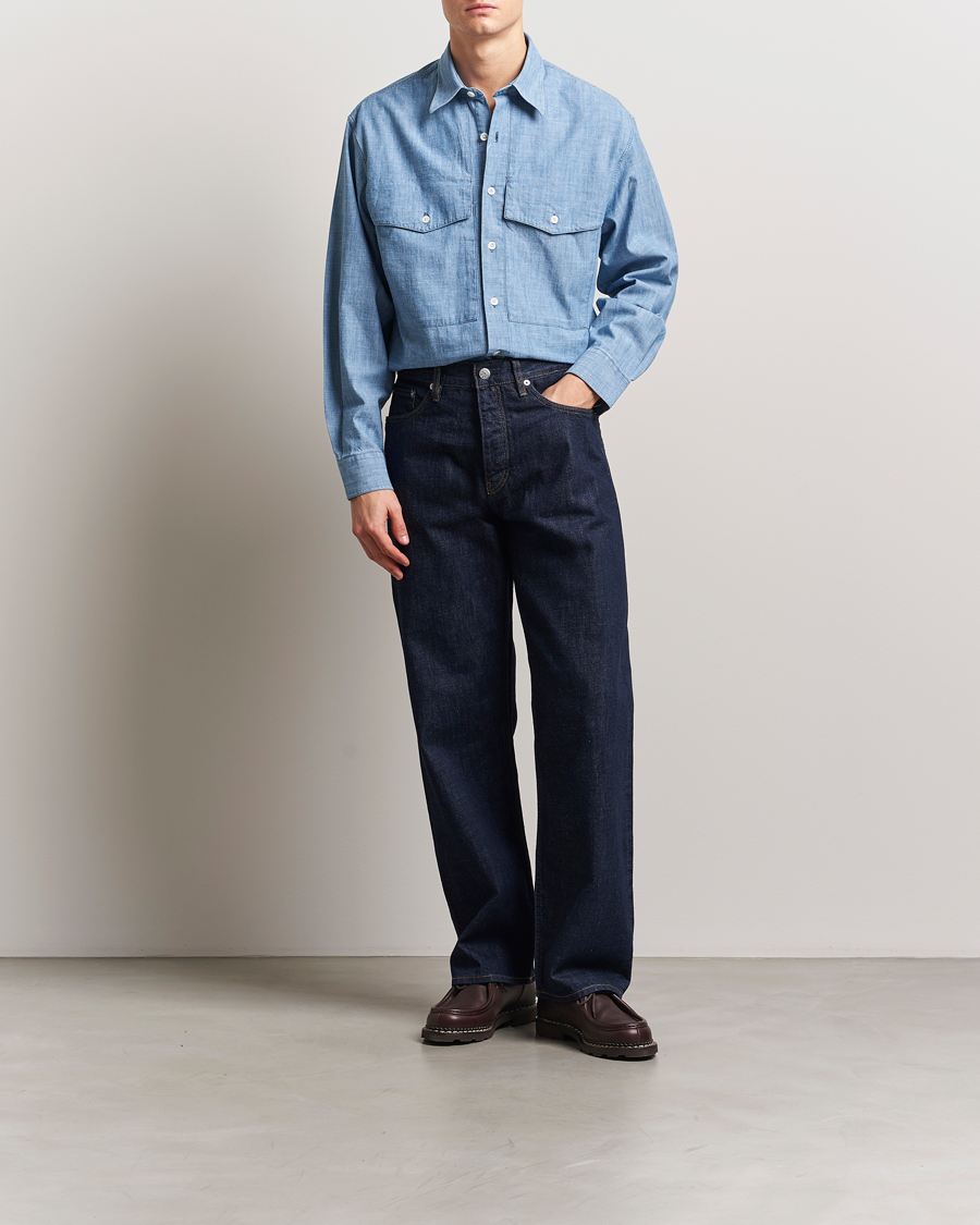 Herren | Jeans | Sunflower | Loose Jeans Simple Rinse Blue