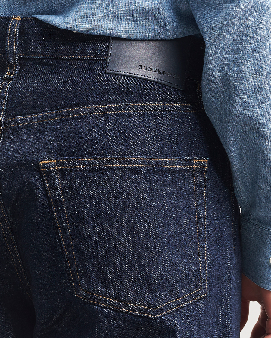 Herren | Jeans | Sunflower | Loose Jeans Simple Rinse Blue