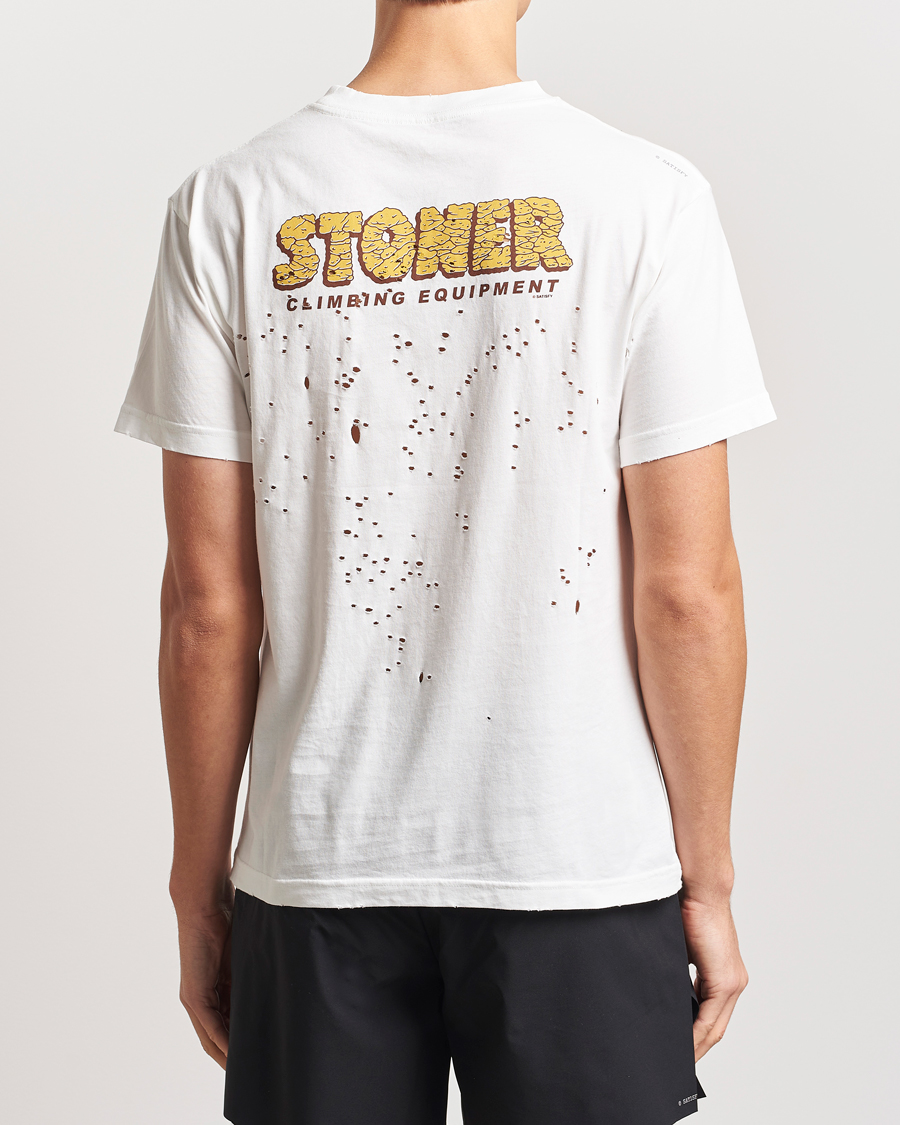 Herren | T-Shirts | Satisfy | Stoner MothTech T-Shirt Off White