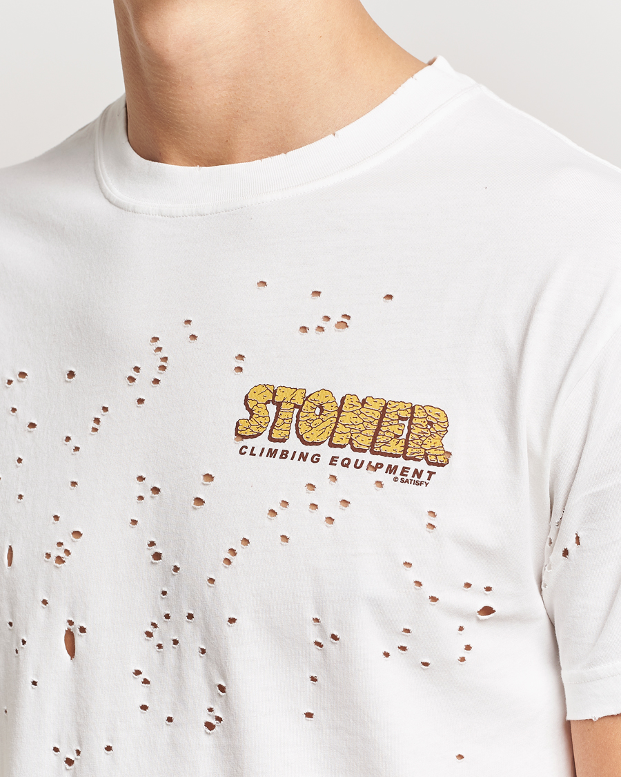 Herren | T-Shirts | Satisfy | Stoner MothTech T-Shirt Off White