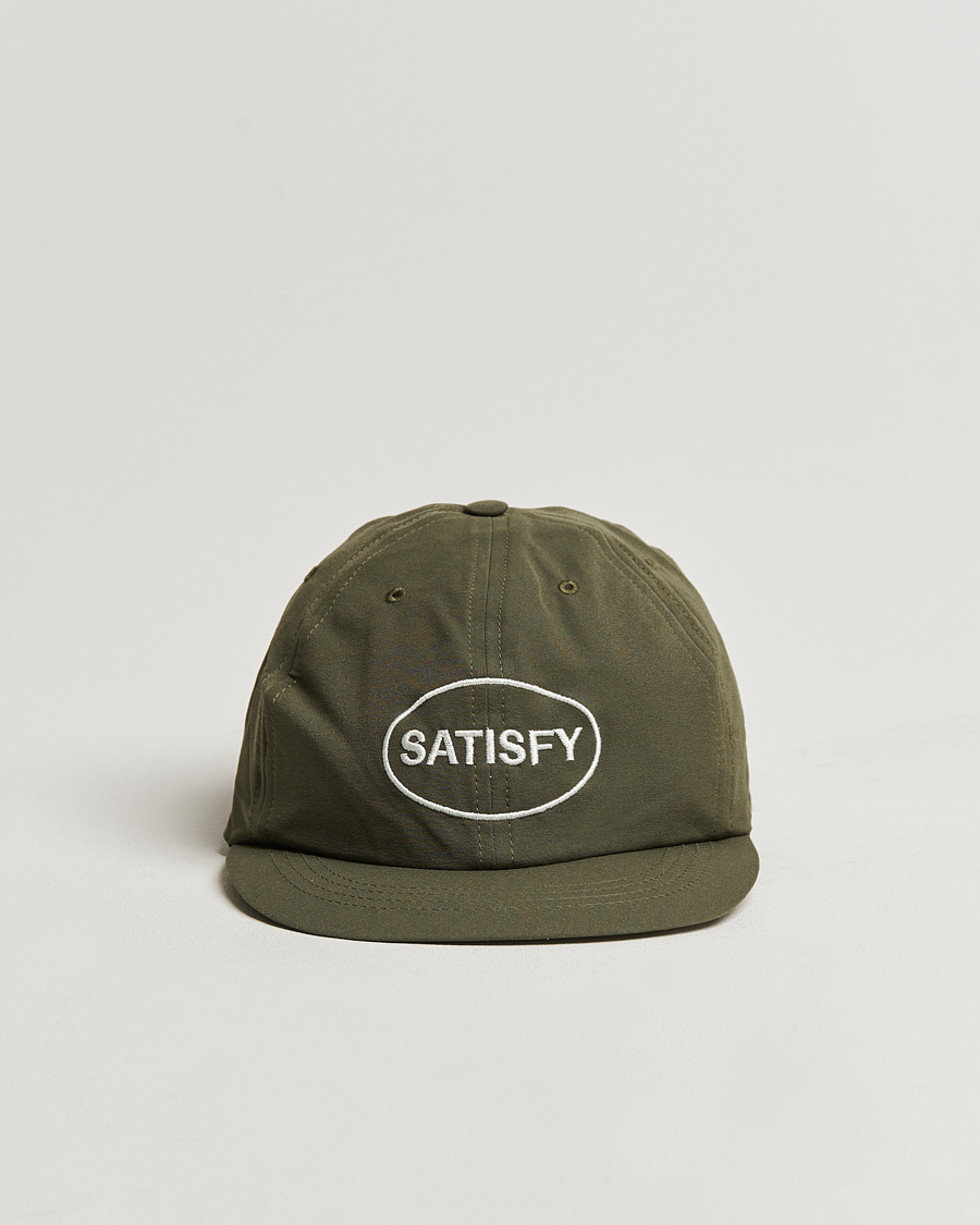 Herren | Satisfy PeaceShell Running Cap Olive | Satisfy | PeaceShell Running Cap Olive