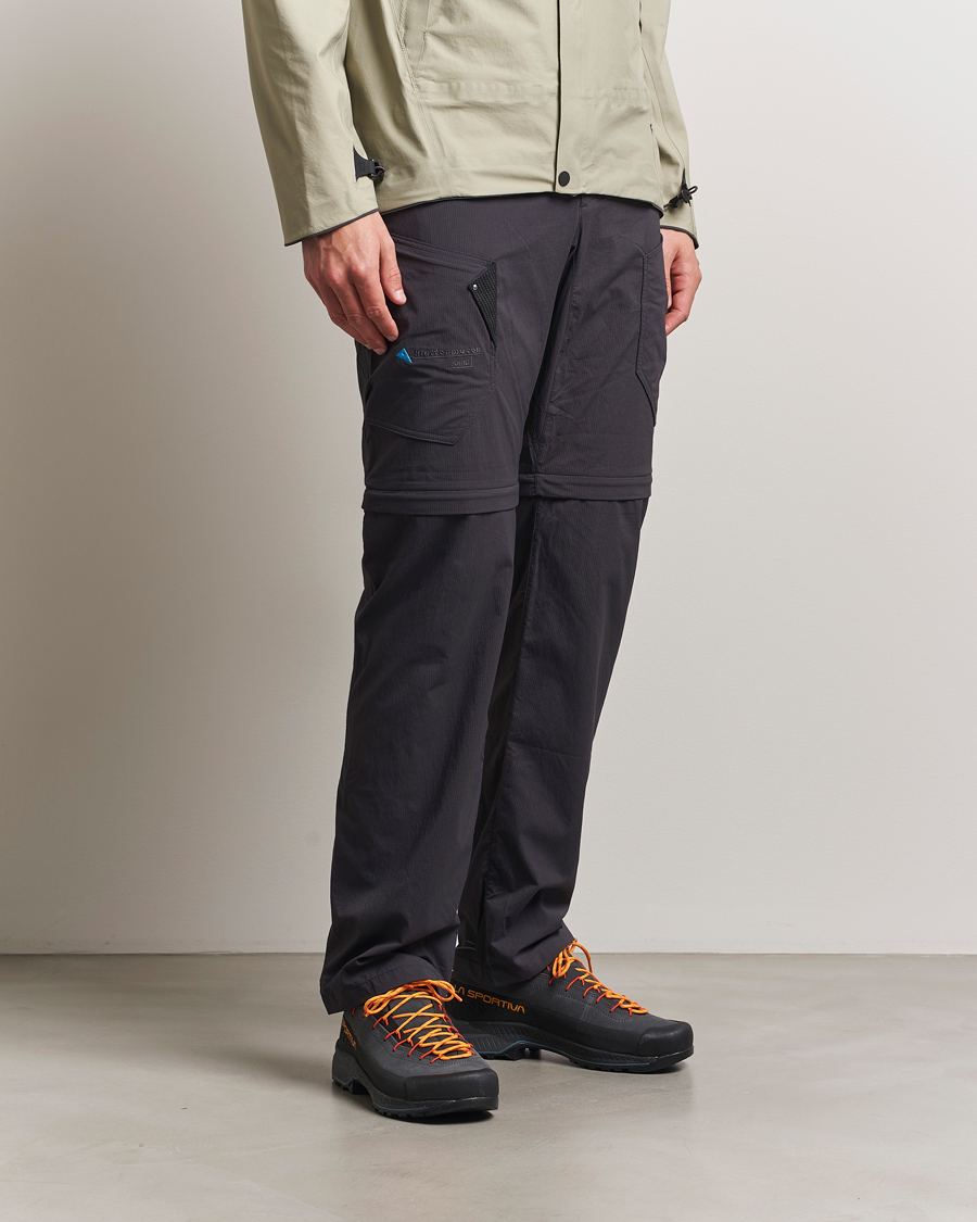 Herren | Hosen | Klättermusen | Jorid Zip Off Pants Raven