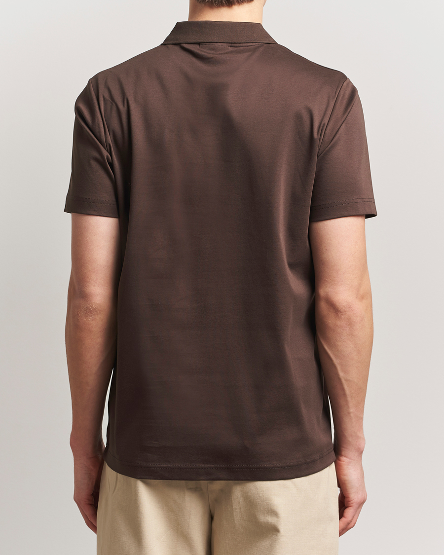 Herren | Poloshirts | NN07 | Paul Mercerized Polo Demitasse Brown