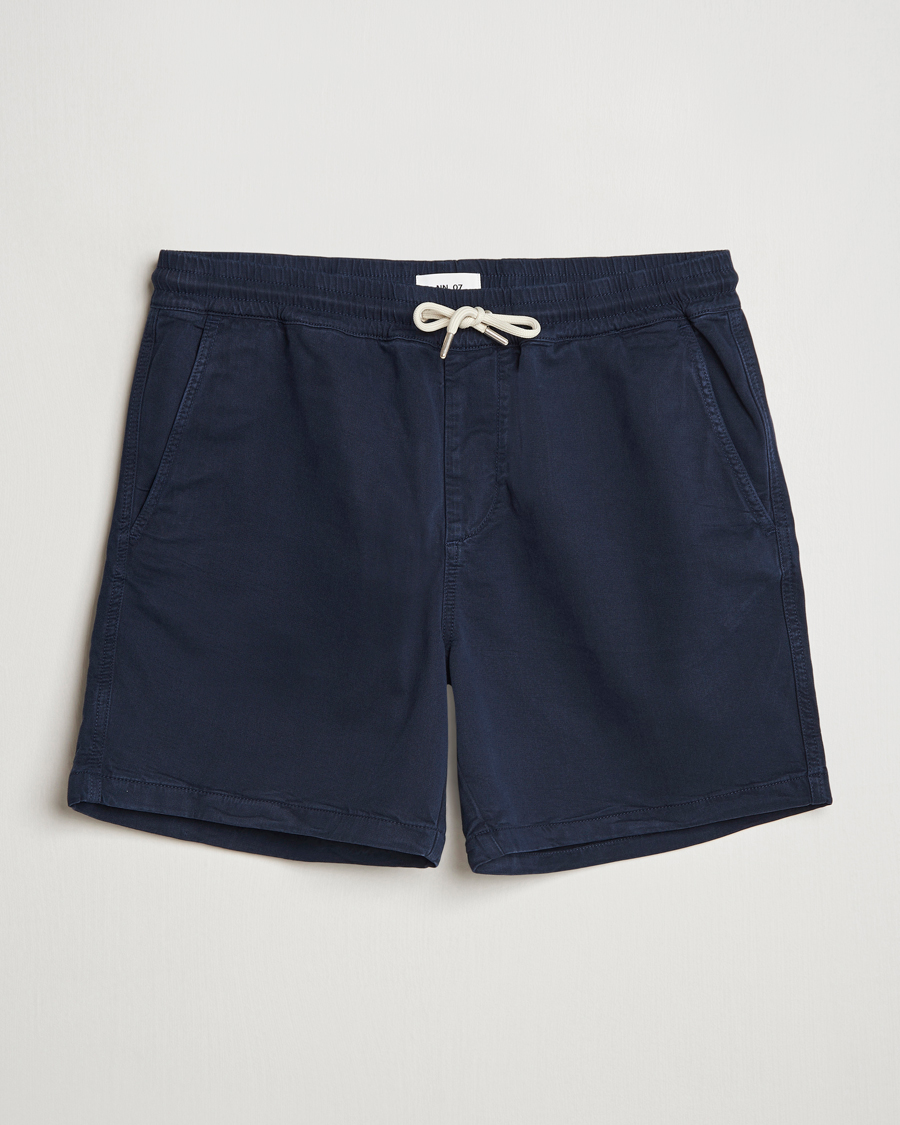 Herren | Shorts | NN07 | Gregor Drawstring Shorts Navy Blue