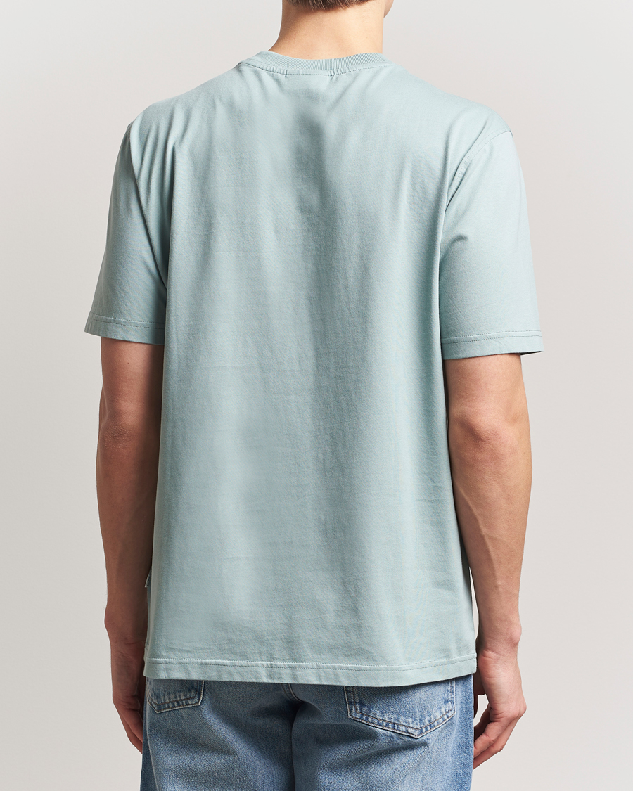 Herren | T-Shirts | NN07 | Adam Pima Crew Neck T-Shirt Steely Blue