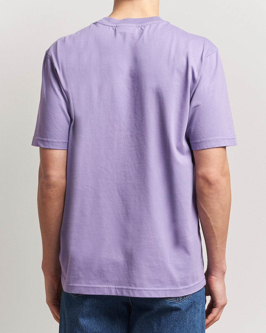 Herren | T-Shirts | NN07 | Adam Pima Crew Neck T-Shirt Violette