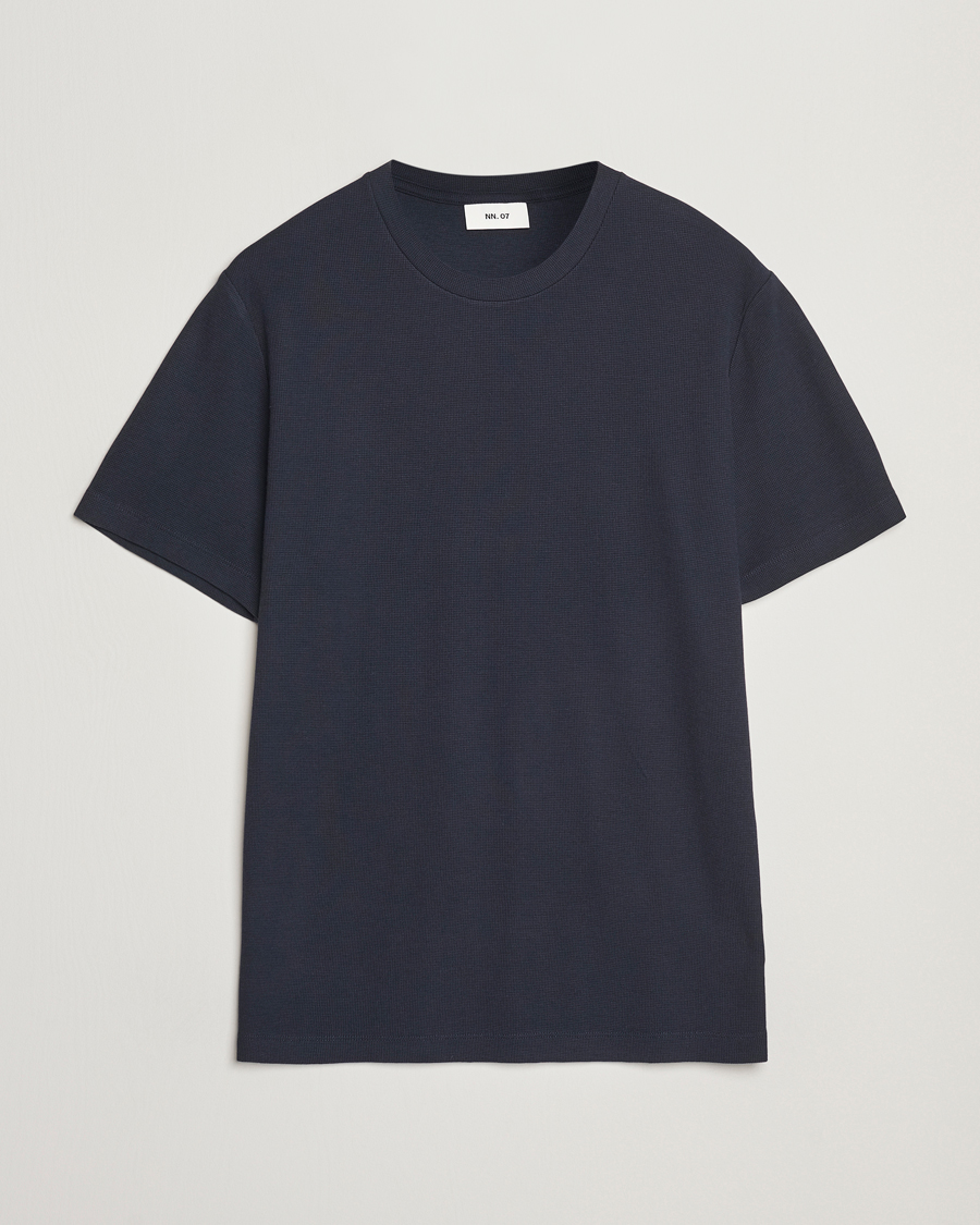 Herren | T-Shirts | NN07 | Clive Crew Neck T-Shirt Navy Blue