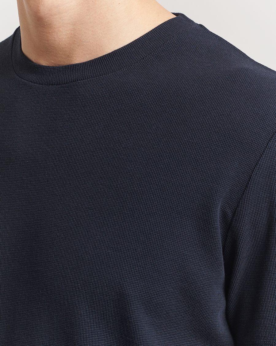 Herren | T-Shirts | NN07 | Clive Crew Neck T-Shirt Navy Blue