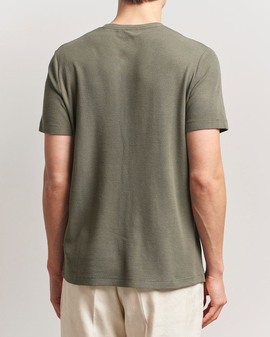 Herren | T-Shirts | NN07 | Clive Crew Neck T-Shirt Capers Green