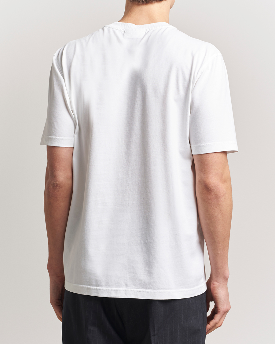 Herren | T-Shirts | NN07 | Adam Printed Crew Neck T-Shirt White