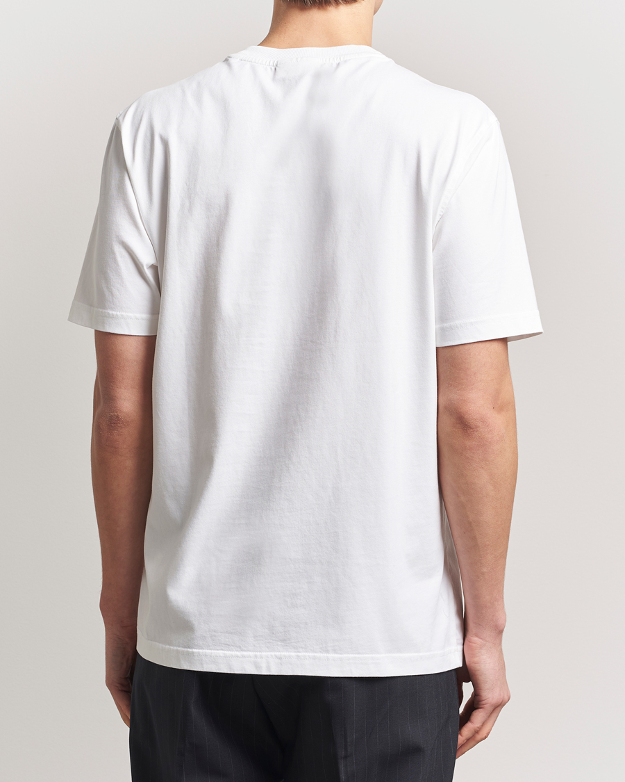 Herren | T-Shirts | NN07 | Adam Printed Crew Neck T-Shirt White