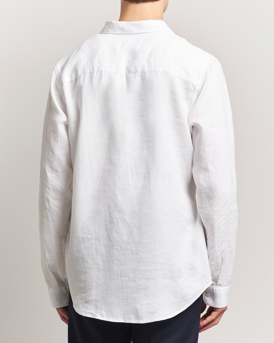 Herren | Hemden | NN07 | Enzo Linen Shirt White