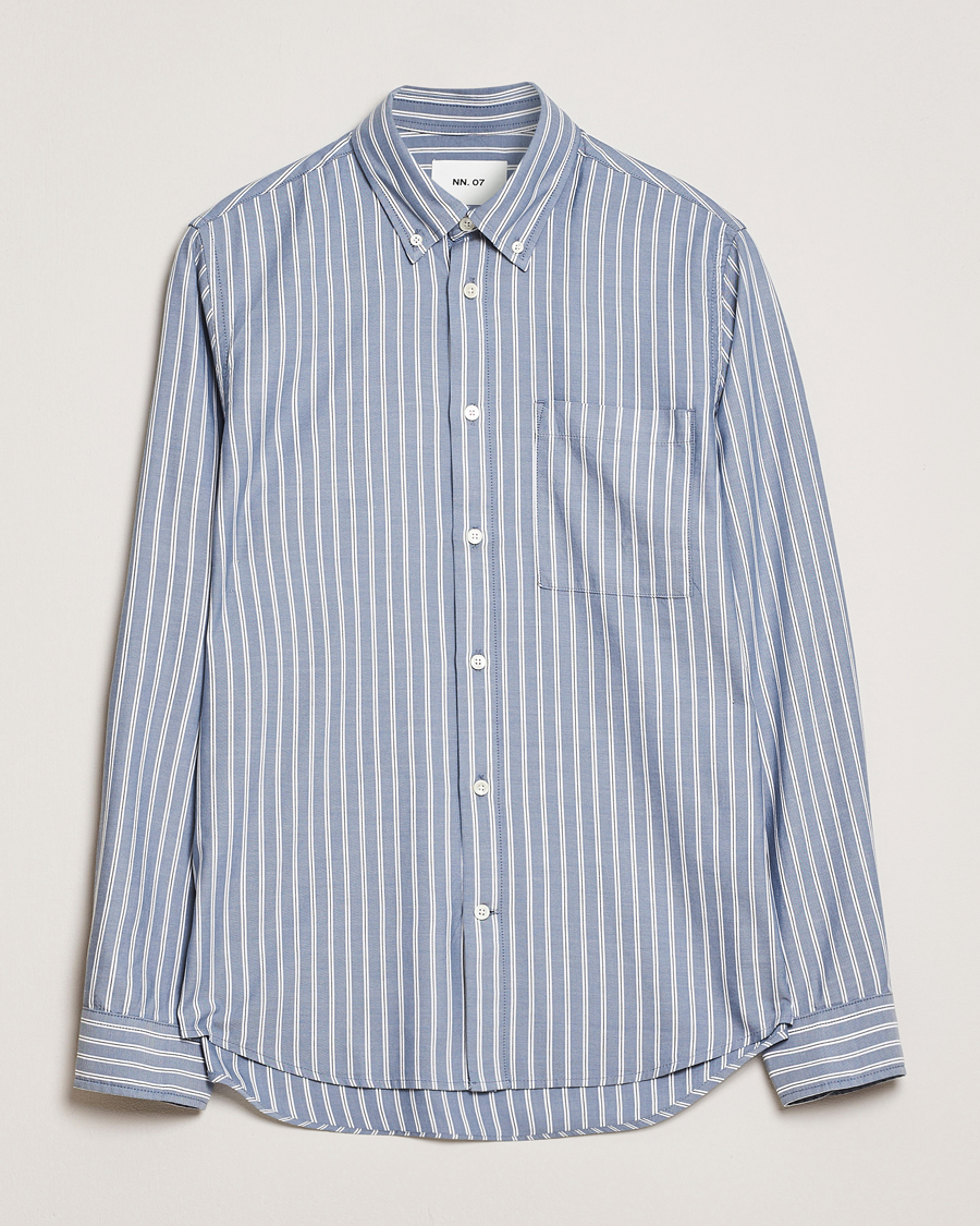 Herren | Hemden | NN07 | Arne Tencel Shirt Multi Stripe