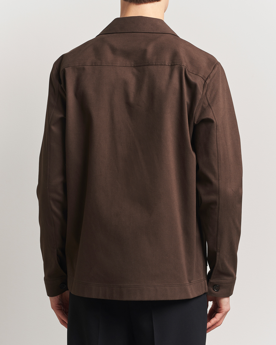 Herren | Hemden | NN07 | Olav Pocket Overshirt Demitasse Brown