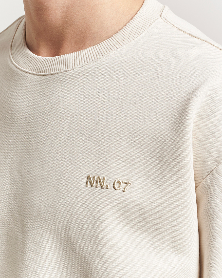 Herren | Pullover | NN07 | David Crew Neck Sweatshirt Ivory