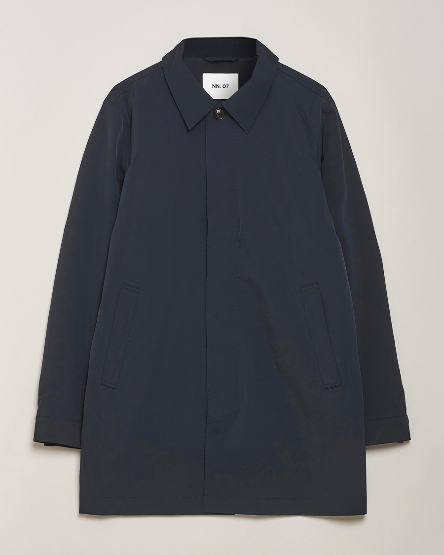 Herren | Jacken | NN07 | Kim Waterproof Car Coat Navy Blue