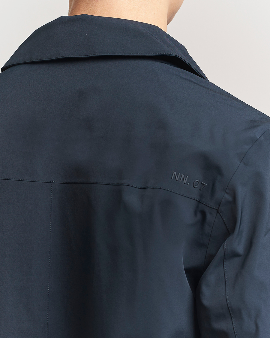 Herren | Jacken | NN07 | Kim Waterproof Car Coat Navy Blue