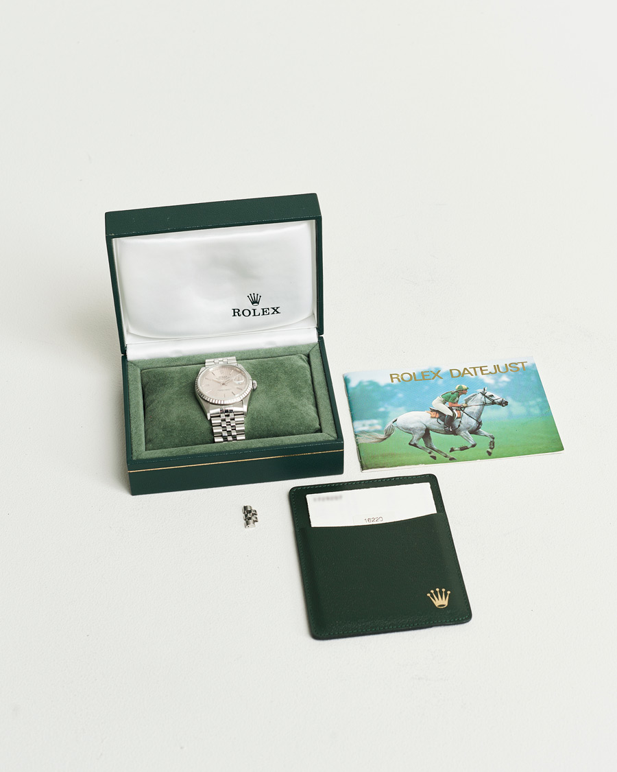 Herren | Rolex Pre-Owned Datejust 16220 | Rolex Pre-Owned | Datejust 16220