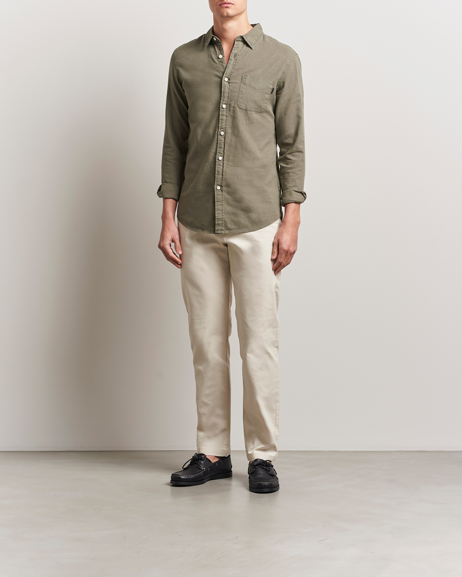 Herren | Hosen | Dockers | Crafted Khaki Slim Cotton/Linen Chino Summer Earth