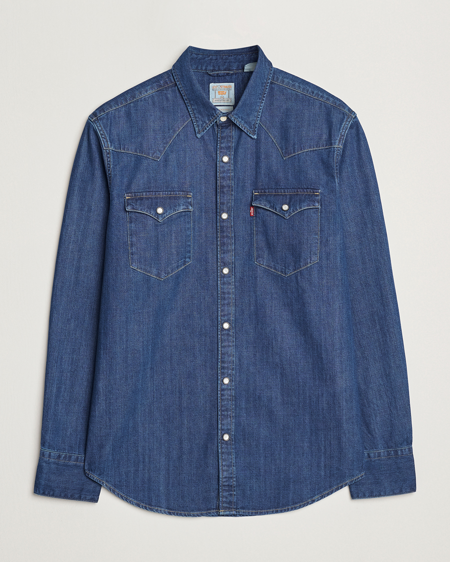 Herren | Hemden | Levi's | Barstow Western Standard Shirt Medium Blue