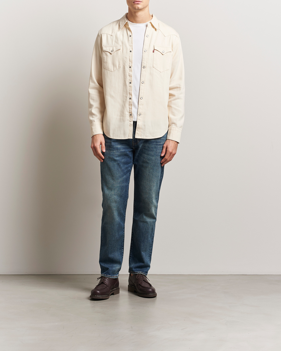 Herren | Hemden | Levi's | Barstow Western Standard Shirt Eddlyn Ecru