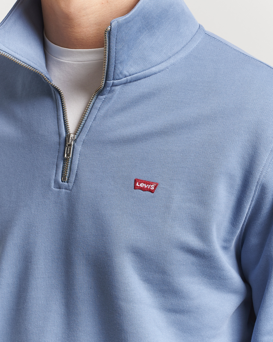 Herren | Pullover | Levi's | Original Half Zip Sweater Vintage Indigo