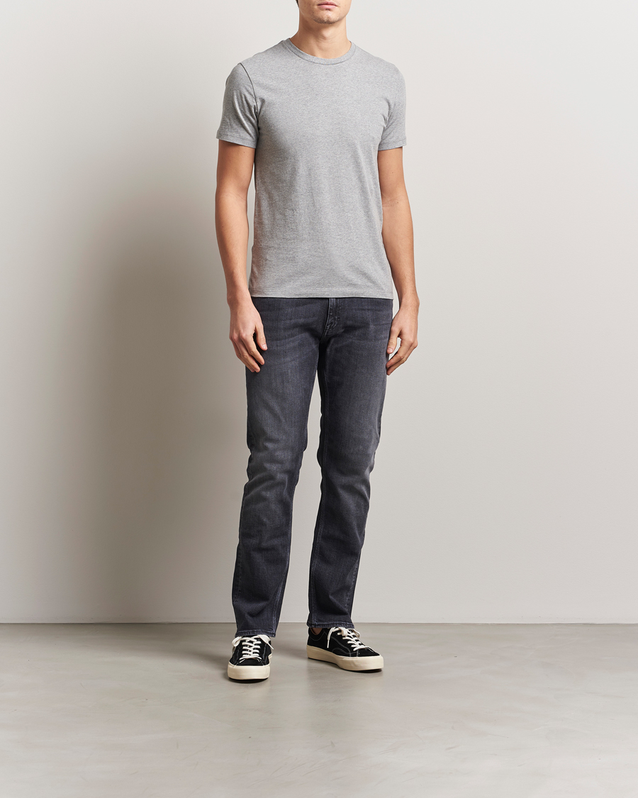 Herren | T-Shirts | Levi's | 2-Pack Crew Neck T-Shirt White/Grey Heather