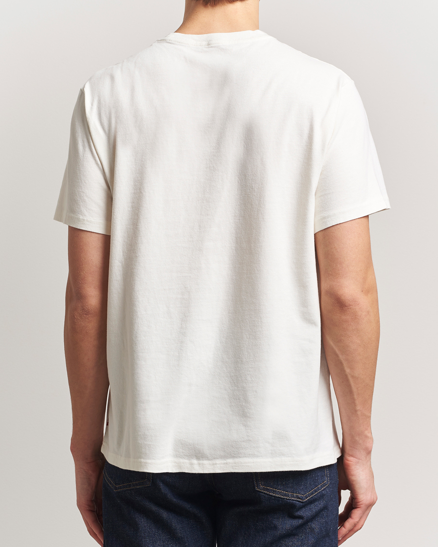 Herren | T-Shirts | Levi's | Relaxed Fit Printed Crew Neck T-Shirt Egret White