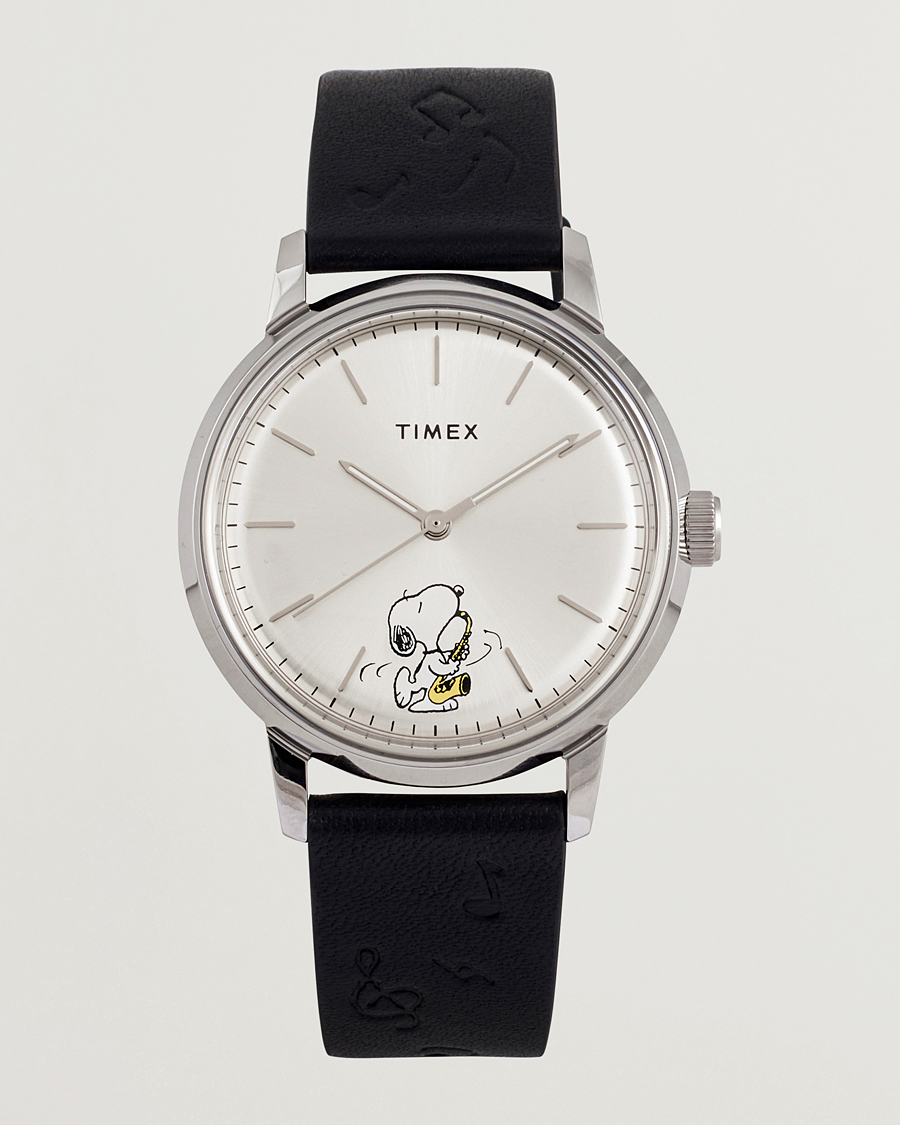 Herren | Timex Timex X Peanuts Marlin Snoopy Automatic 40mm Silver Dial | Timex | X Peanuts Marlin Snoopy Automatic 40mm Silver Dial