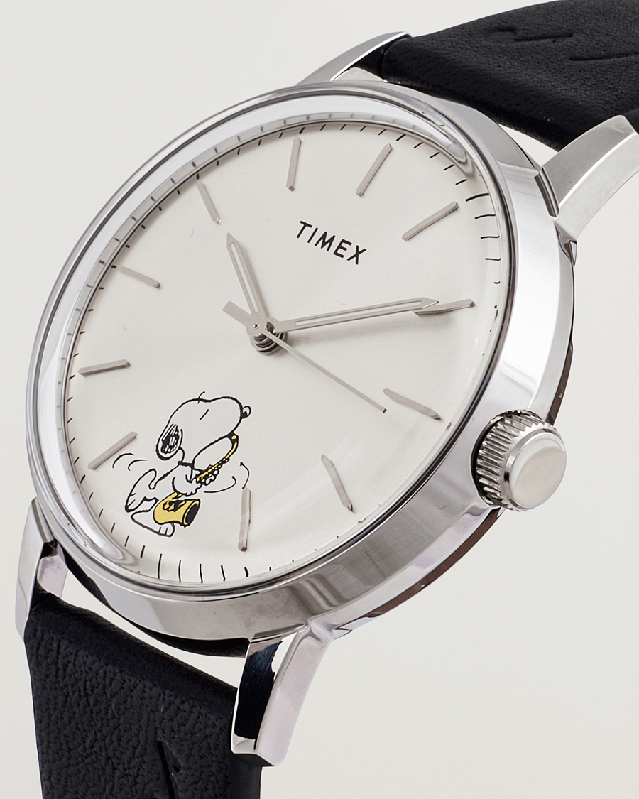Herren | Timex Timex X Peanuts Marlin Snoopy Automatic 40mm Silver Dial | Timex | X Peanuts Marlin Snoopy Automatic 40mm Silver Dial