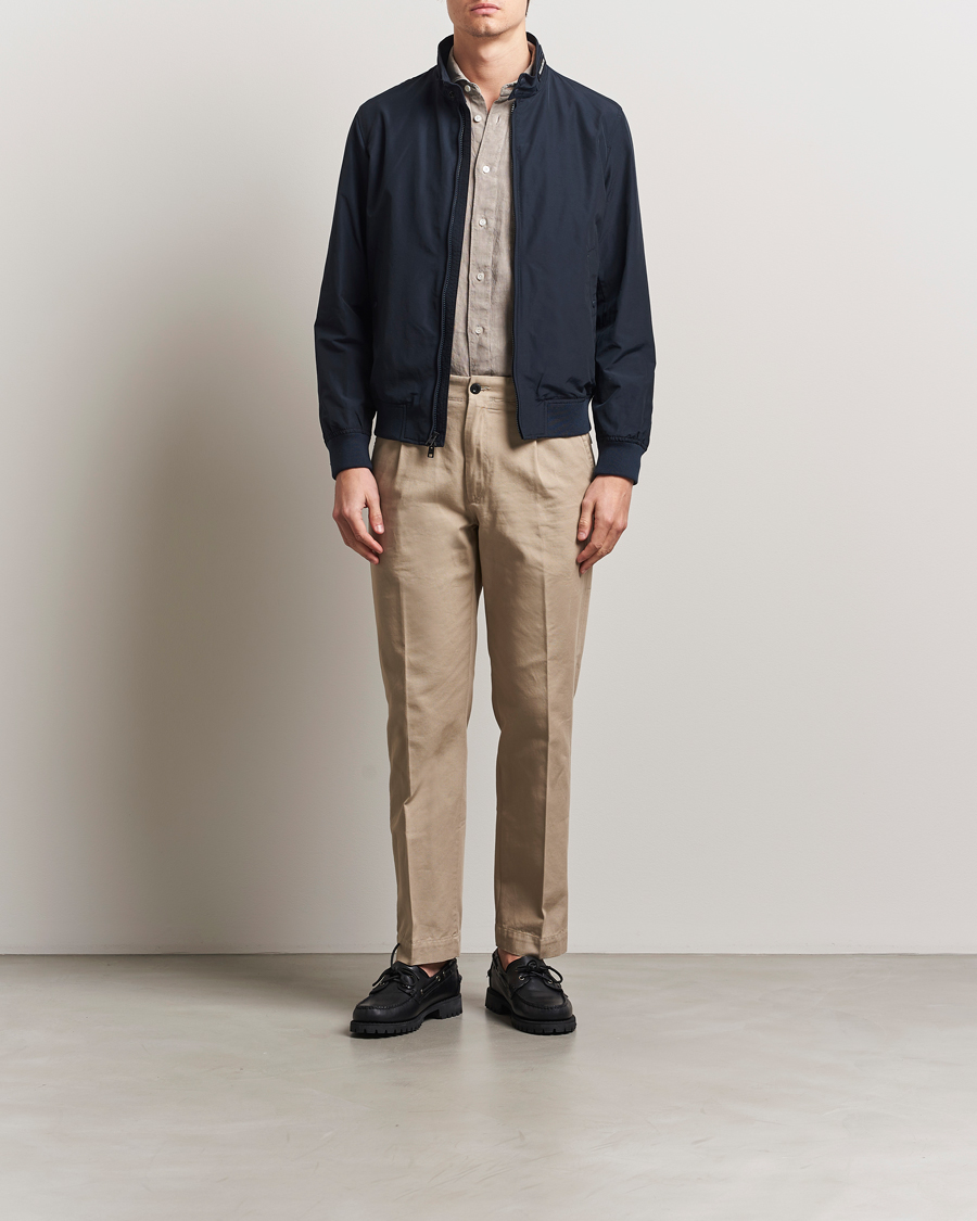 Herren | Jacken | Woolrich | Cruiser Bomber Jacket Melton Blue