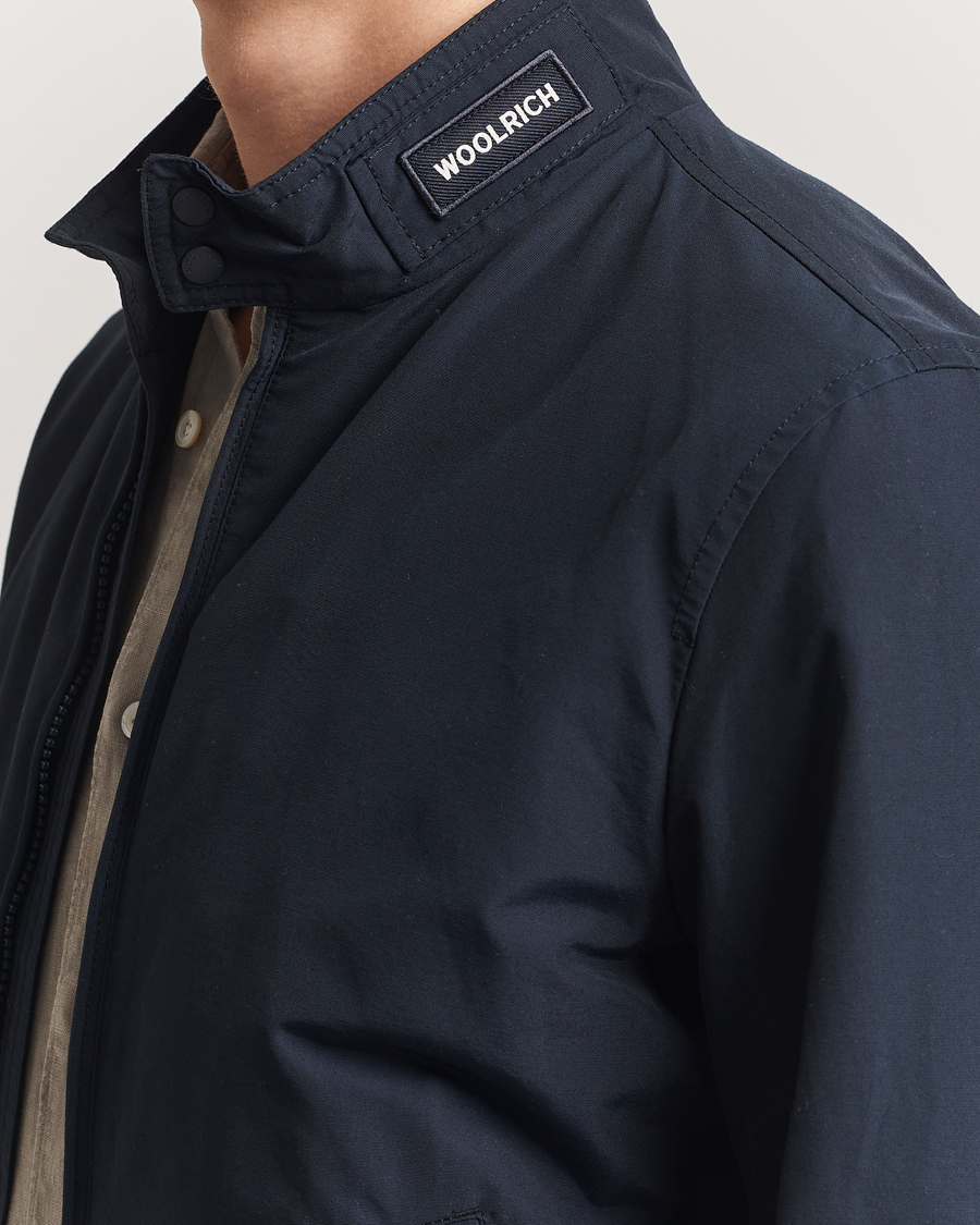 Herren | Jacken | Woolrich | Cruiser Bomber Jacket Melton Blue