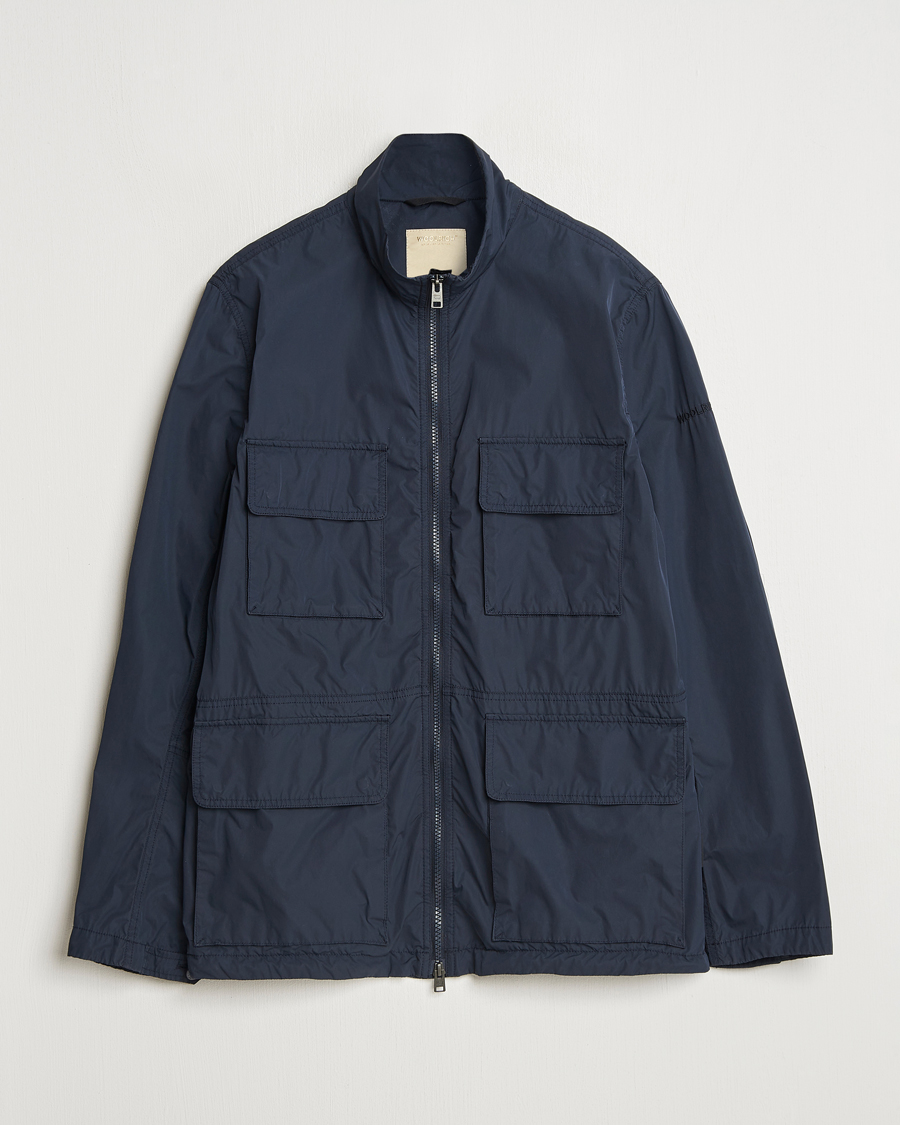 Herren | Jacken | Woolrich | Urban Field Jacket Melton Blue
