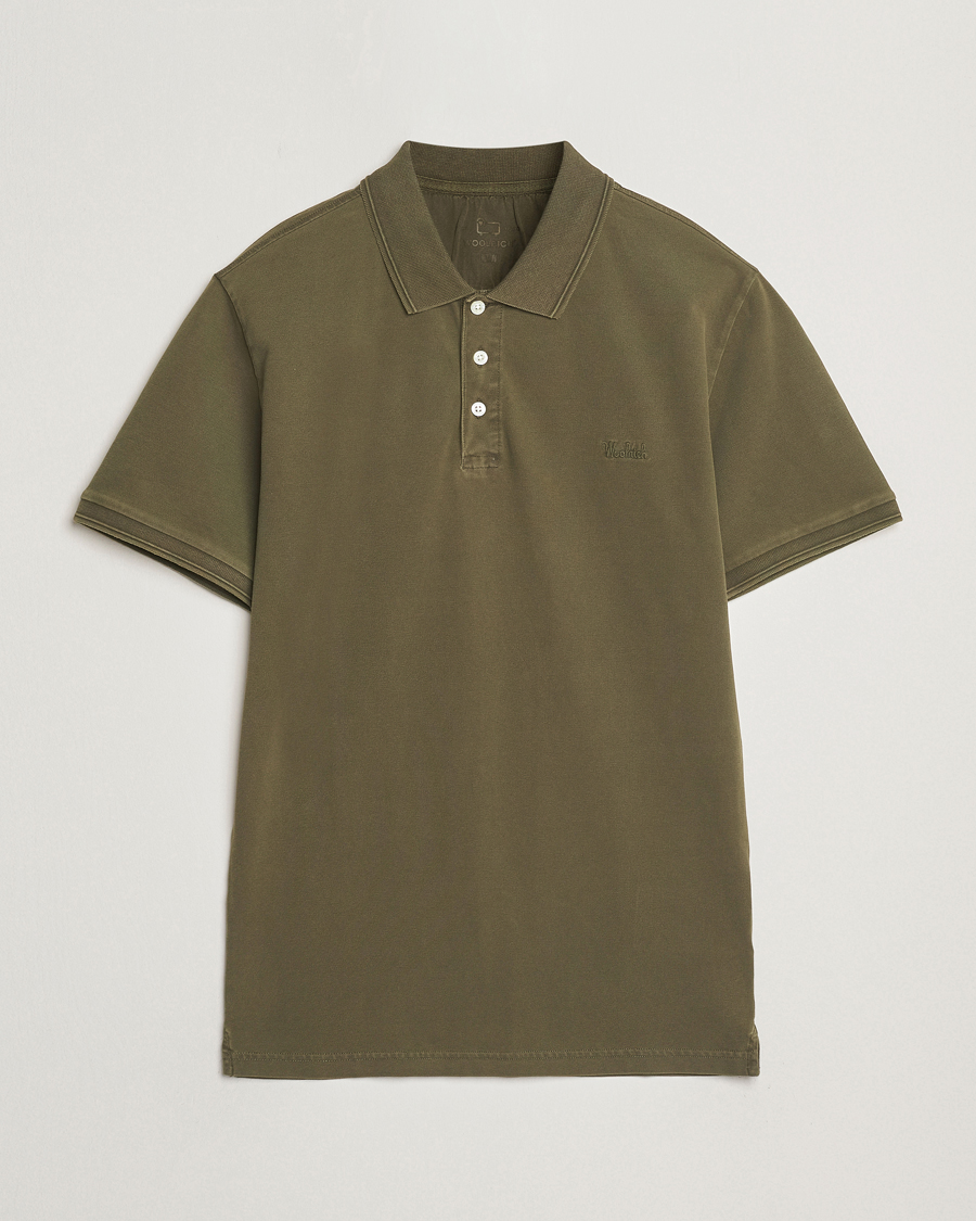 Herren | Poloshirts | Woolrich | Mackinack Polo Greenstone
