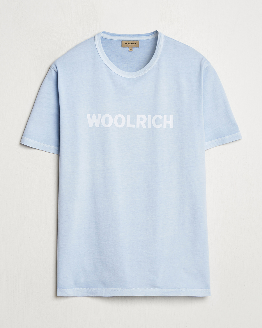 Herren | T-Shirts | Woolrich | Light Garment Dyed T-Shirt Flask