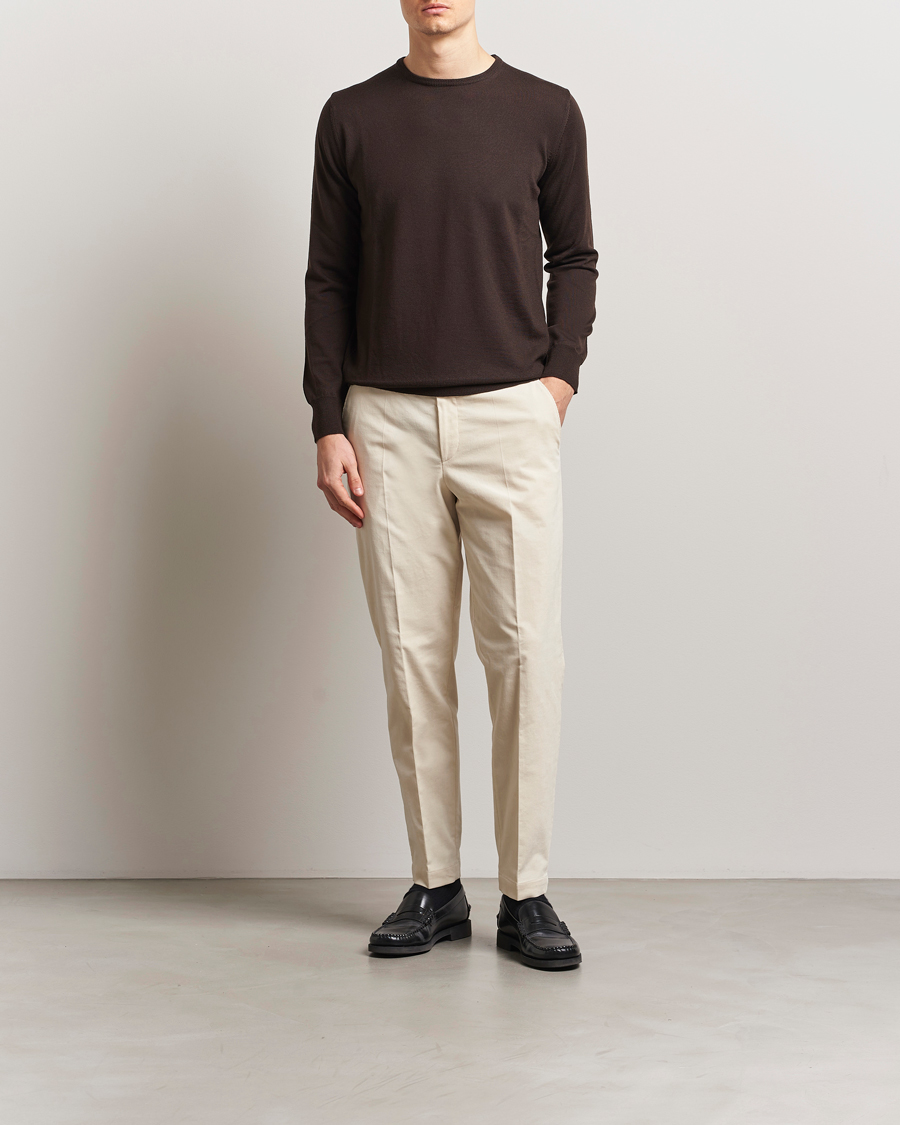 Herren | Hosen | BOSS BLACK | Perin Spring Cord Trousers Open White