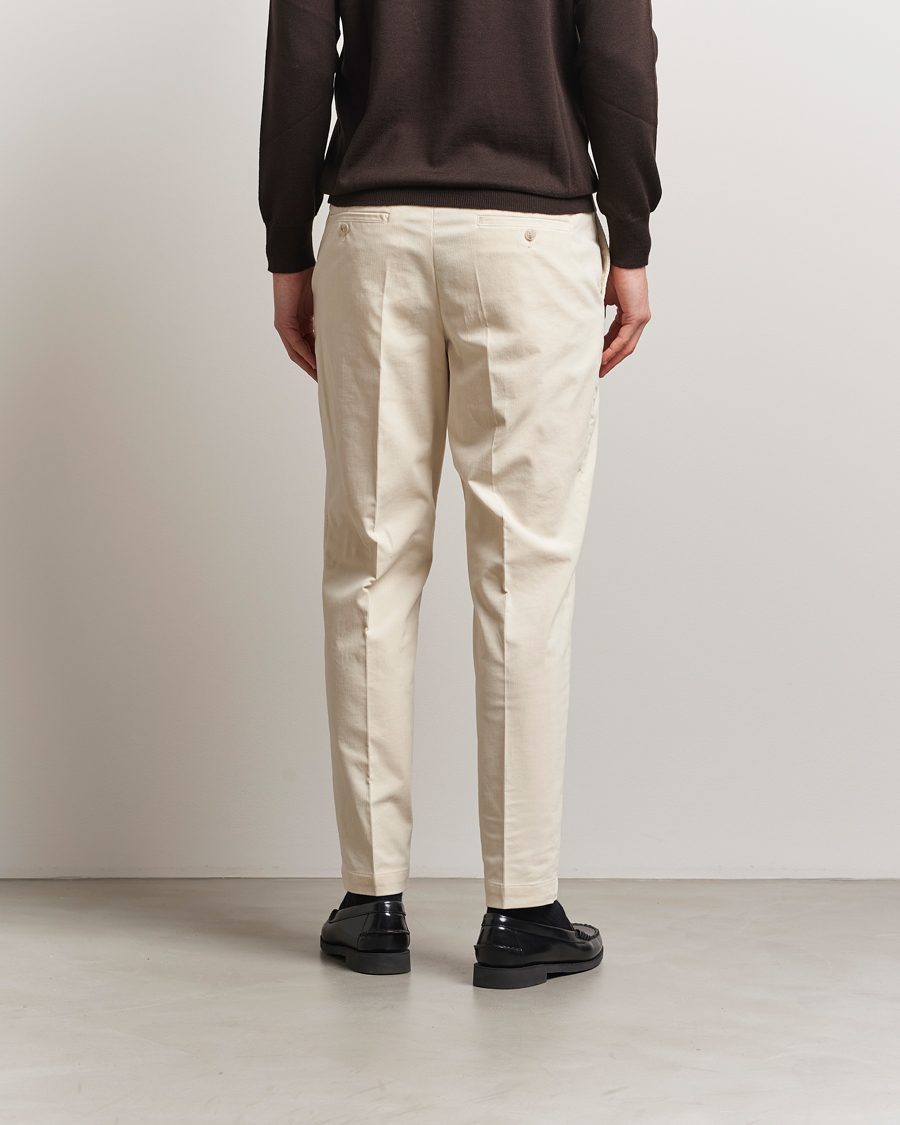 Herren | Hosen | BOSS BLACK | Perin Spring Cord Trousers Open White