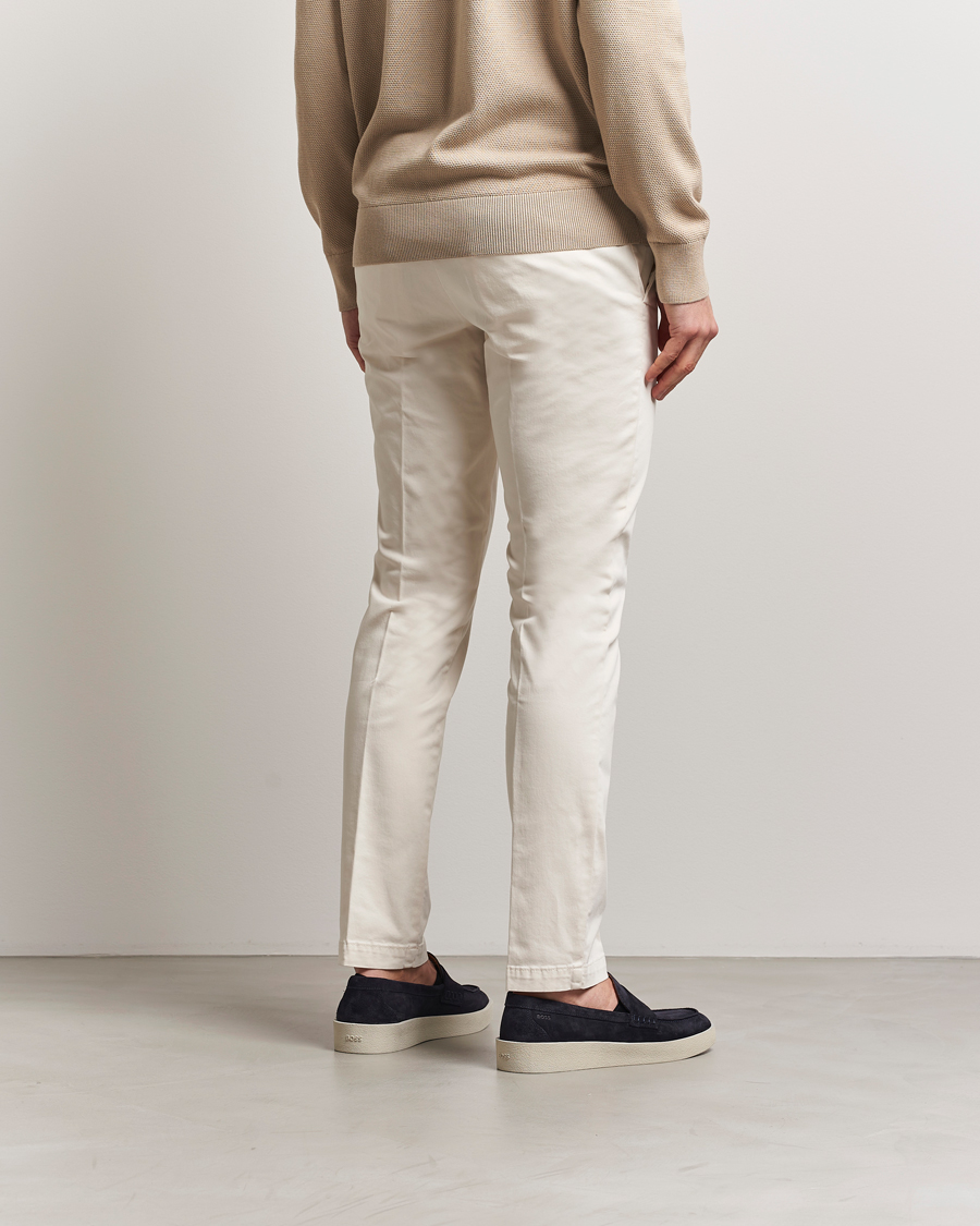 Herren | Hosen | BOSS BLACK | Kaito1 Cotton Chinos Open White